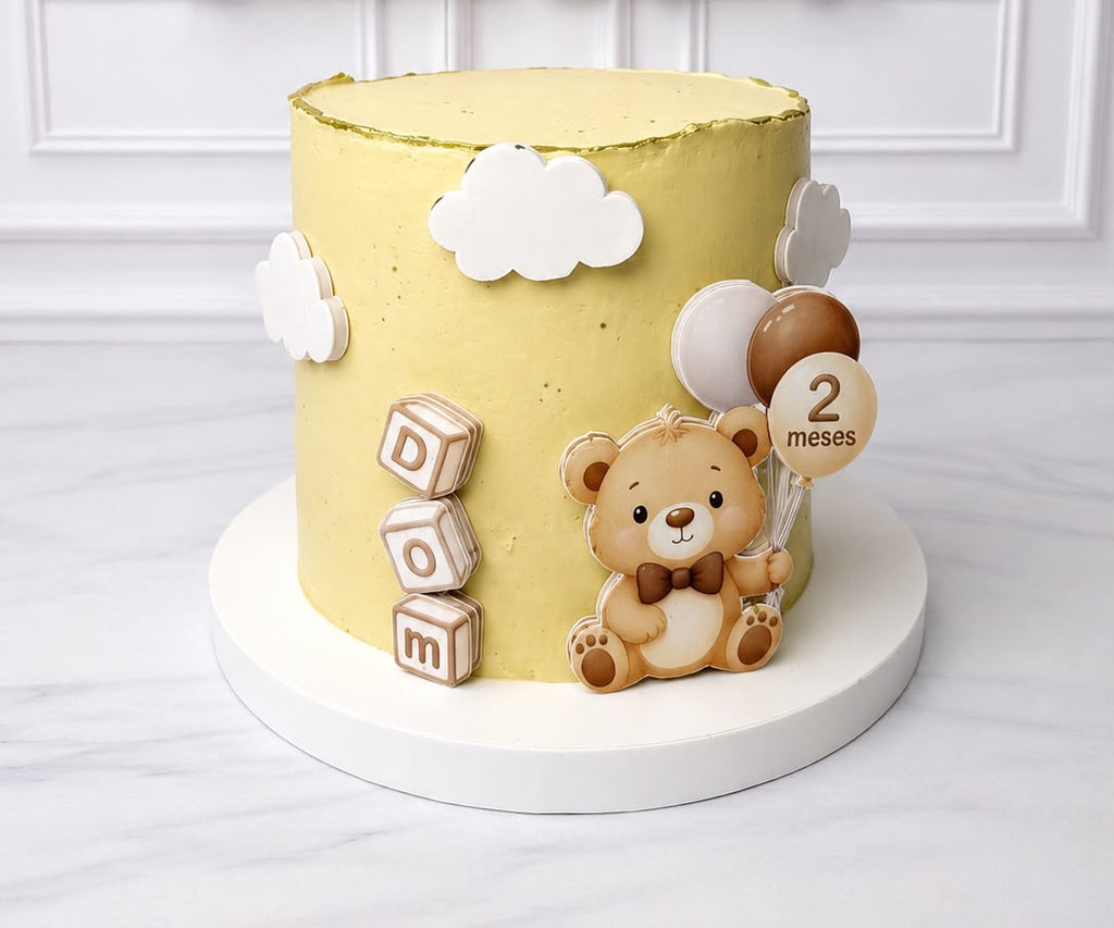 Personalized Paper Cake Topper – Name & Age