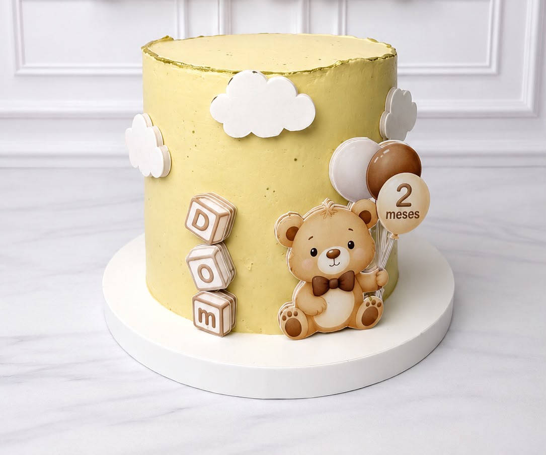 Personalized Paper Cake Topper – Name & Age