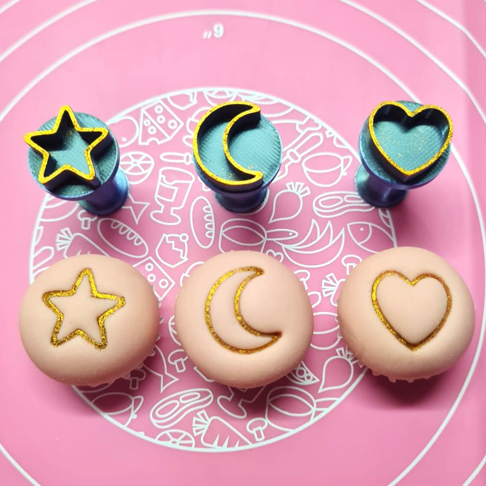 Marker – Star, Moon and Heart